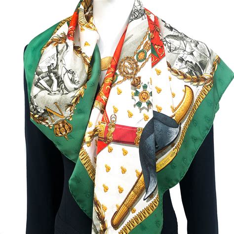 hermes napoleon scarf|scarf of napoleon.